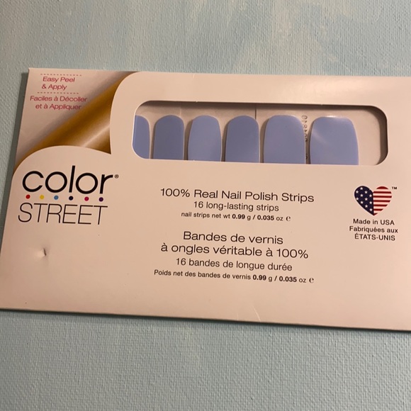 Color Street ASPEN SKY Nail Polish Strips - Picture 1 of 2
